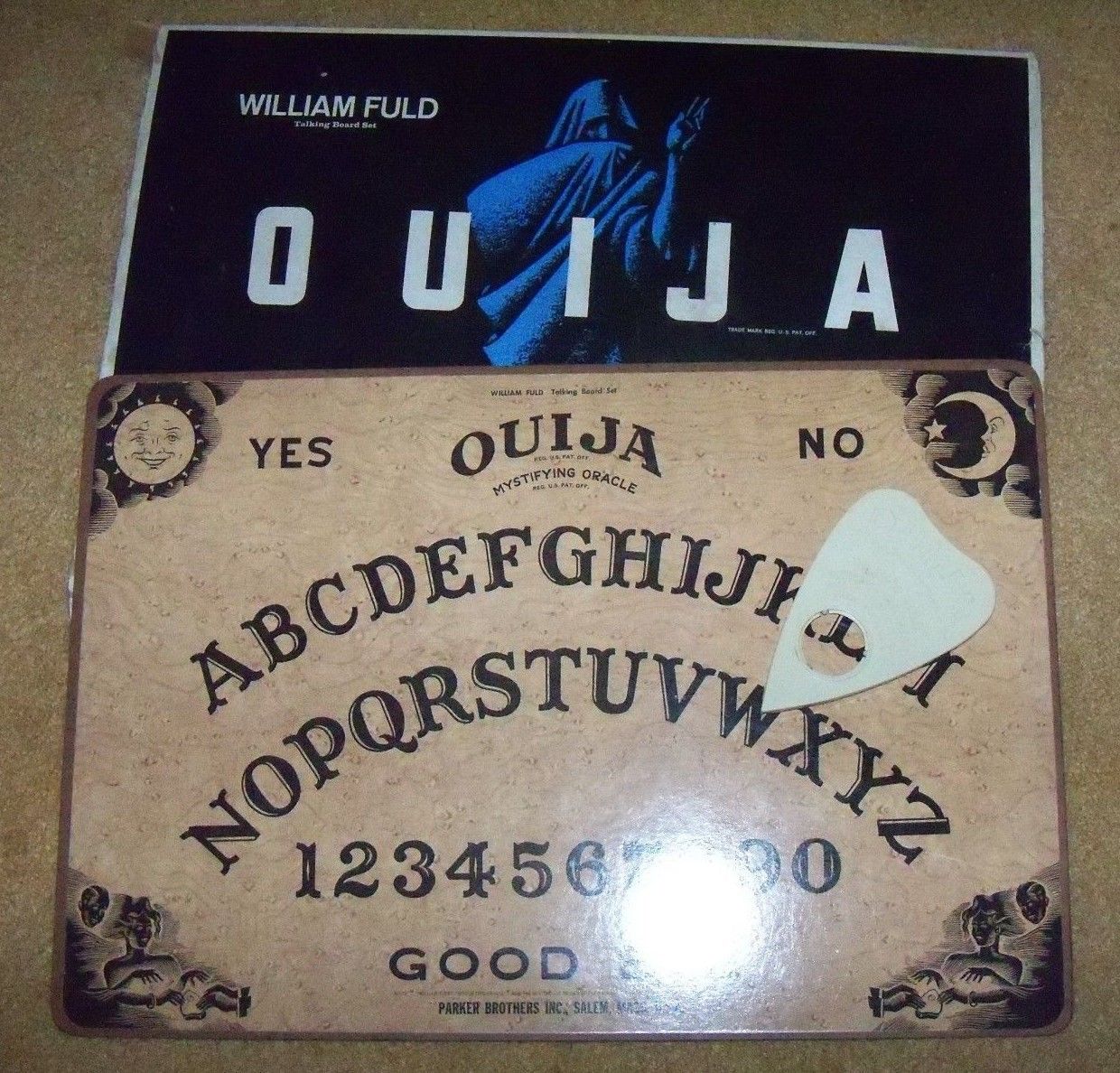 Fuld Parker Ouija Board Set 1144
